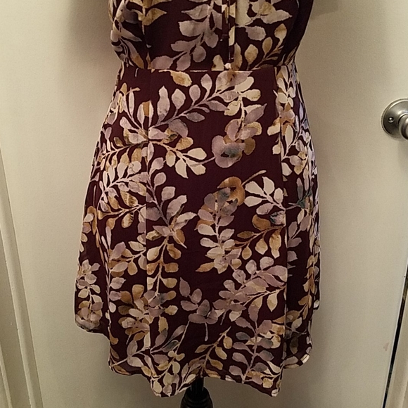 Floral Print Dress/Tunic Top - Picture 3 of 7